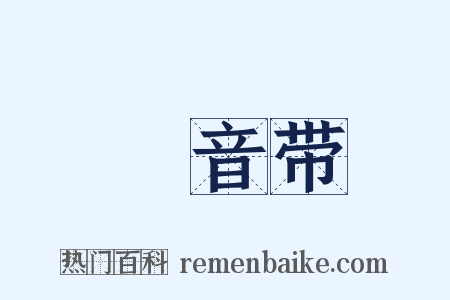 録音带是什么意思的图片